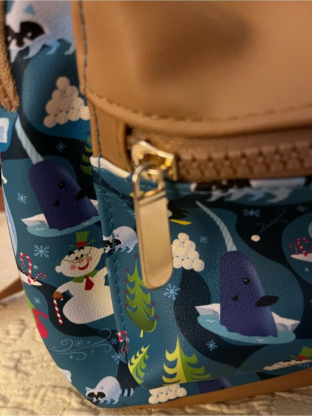 Elf Illustrated North Pole Mini Backpack
